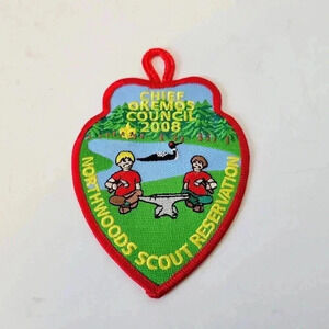 2008 Chief Okemos Council Northwoods Scout Patch